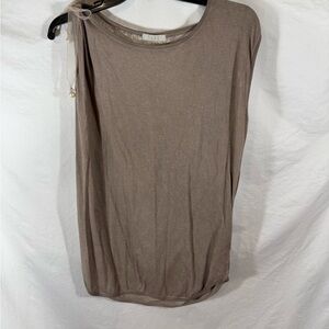 Chic Taupe Women's Blouse